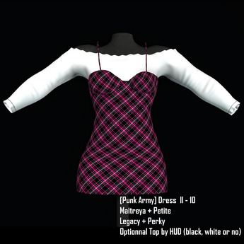 Second Life Marketplace - [Punk Army] Dress II - 10